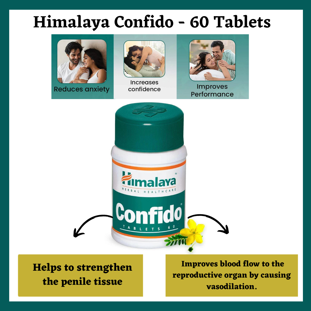 Himalaya Confido 60 Tablets Lazada