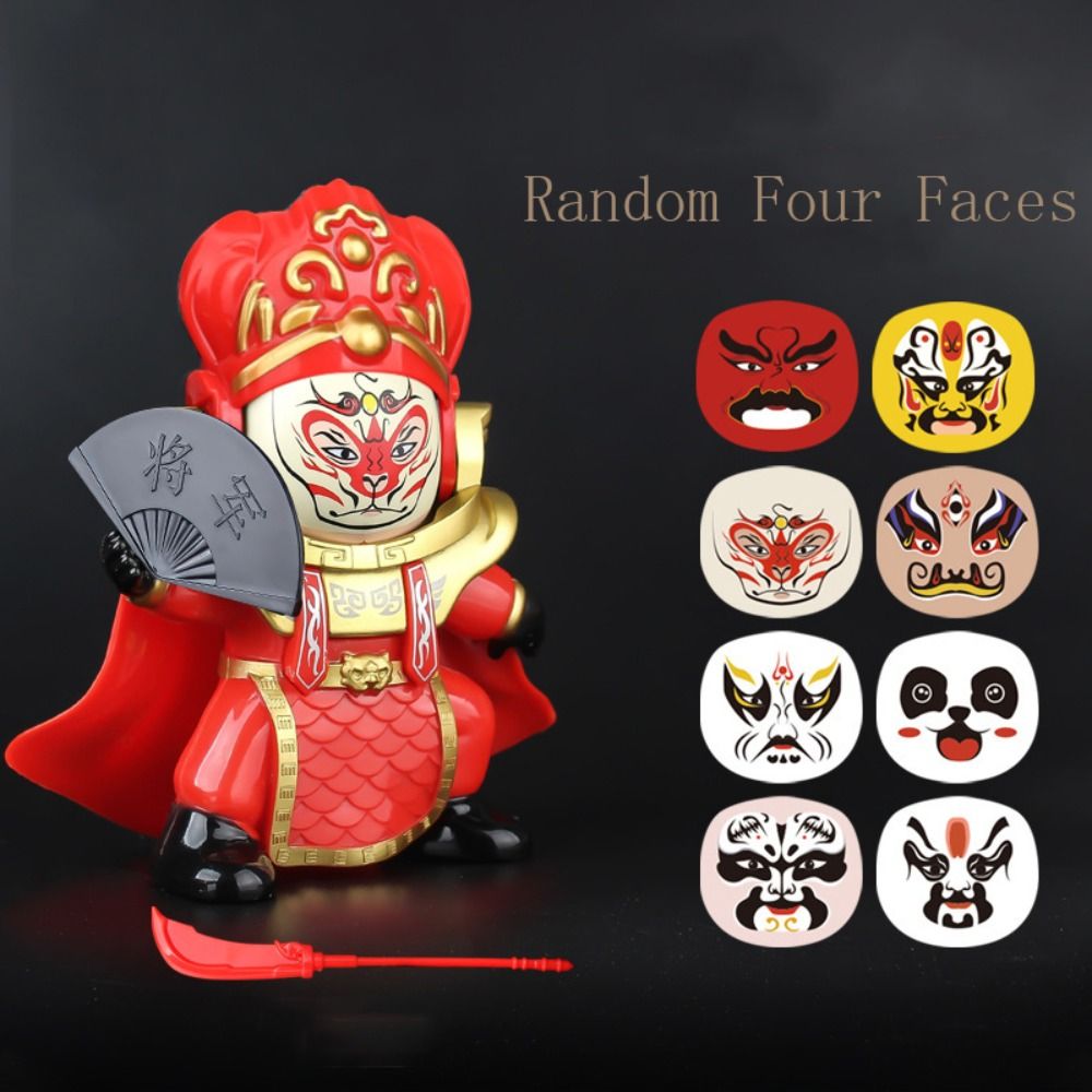 Interactive Toy Face Change Opera Face Changing Doll Panda Sichuan ...