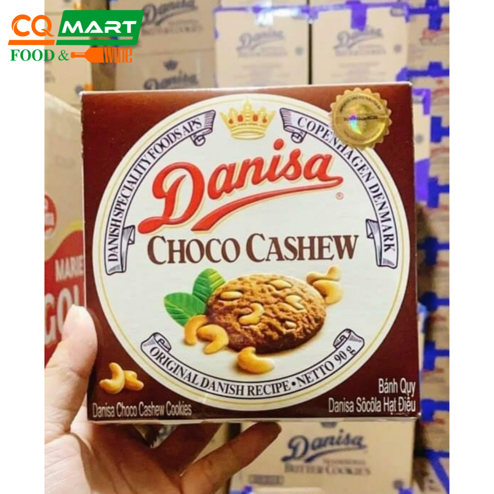 Bánh Quy Danisa Socola Hạt Điều 90g