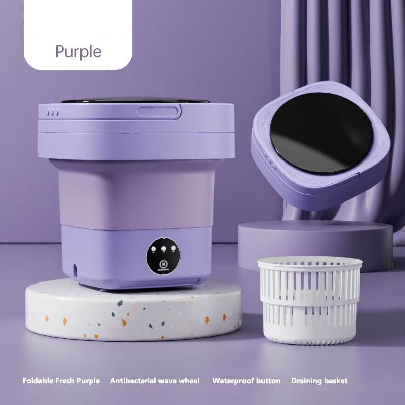 SADA Fully automatic mini washing machine, underwear and socks washing and removing integrated silver ion ozone sterilization small washing machine