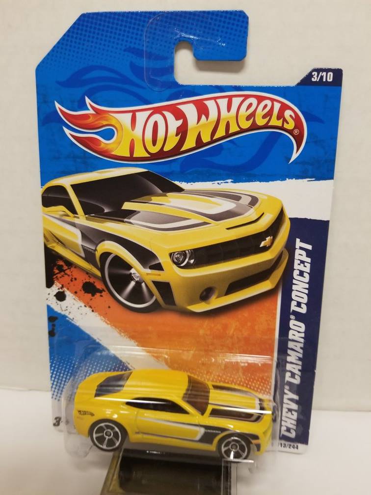 Hot Wheels - Kmart Exclusive - NightBurnerz - Chevy Camaro Concept Yellow  (24) | Lazada PH