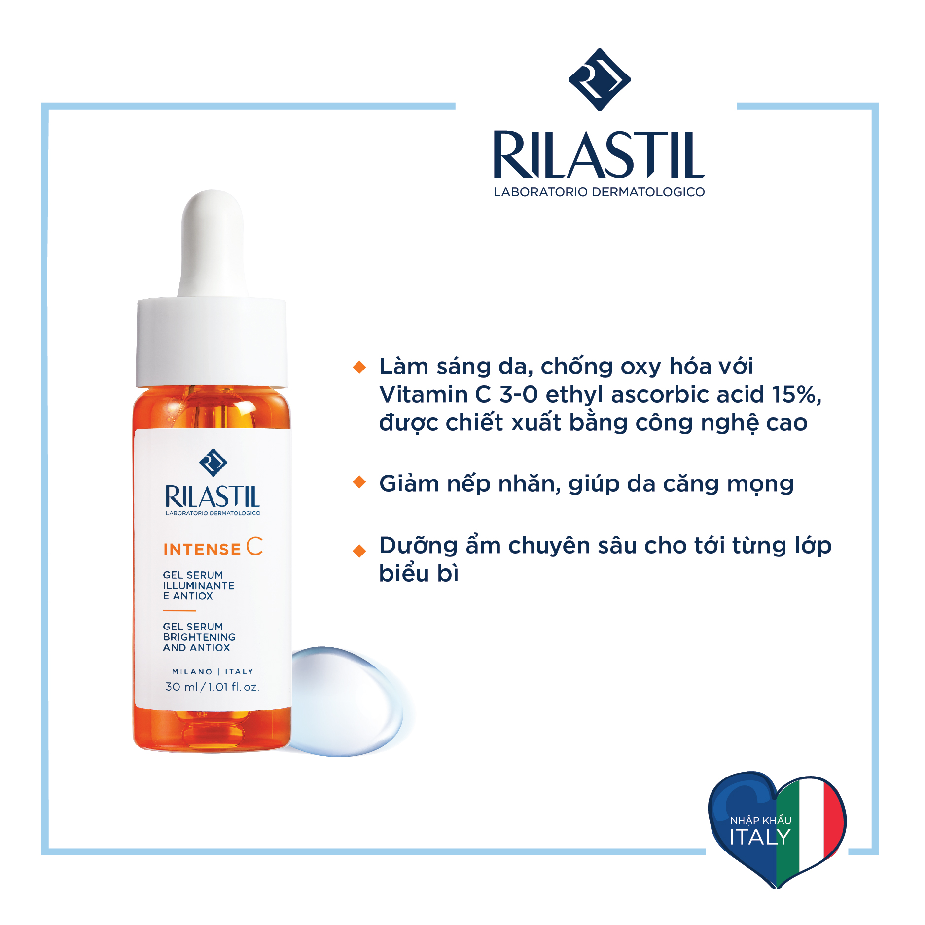 INTENSE C GEL SERUM - TINH CHẤT VITAMIN C 15%