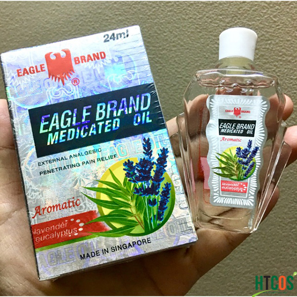Dầu gió trắng Mỹ Eagle Brand Medicated Oil 24ml