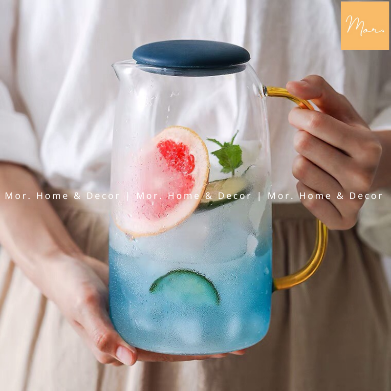 Bộ bình nước thủy tinh chịu nhiệt - 1.6L