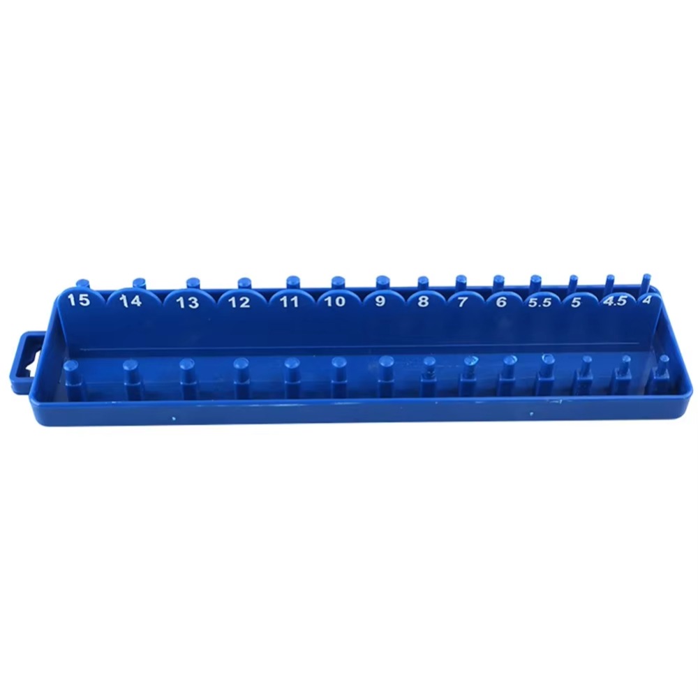 Pvc Socket Rack Storage Bracket Blue Color Socket Organizer Metric Size Plastic ...
