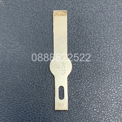 17 blade with glue scraper blade, IP glass back cover (1 bag = 10 PCs)