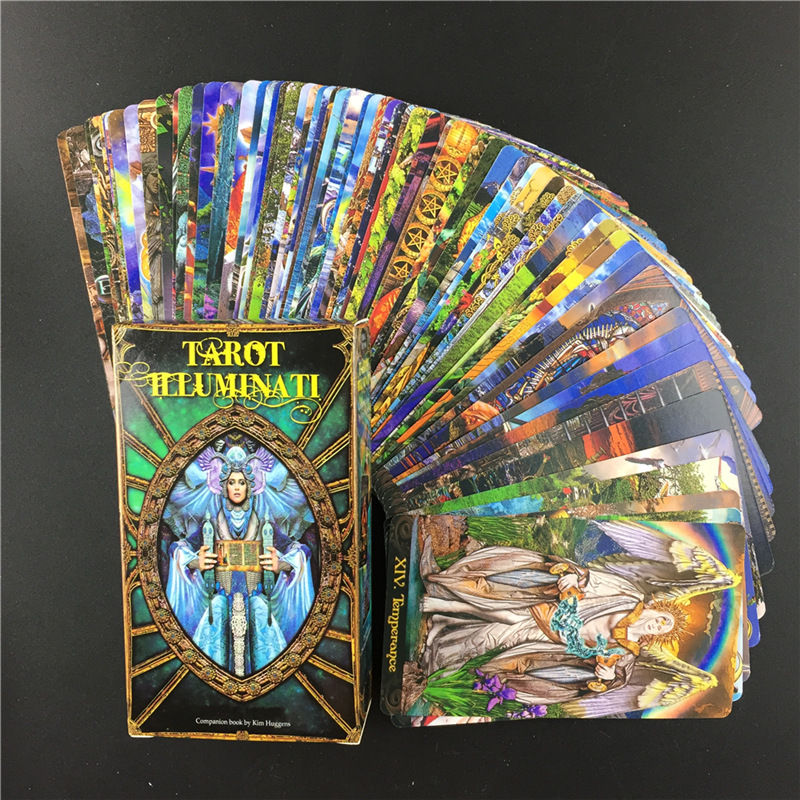 %E3%80%90Wildfolk%20Studio%E3%80%91New%20Oracle%20Card%20Tarot%20Illuminati%20Kit%20English%20Version%20Divination%20Collection%20Card%20Game%20Family%20Board%20Game%20-%20Image%202