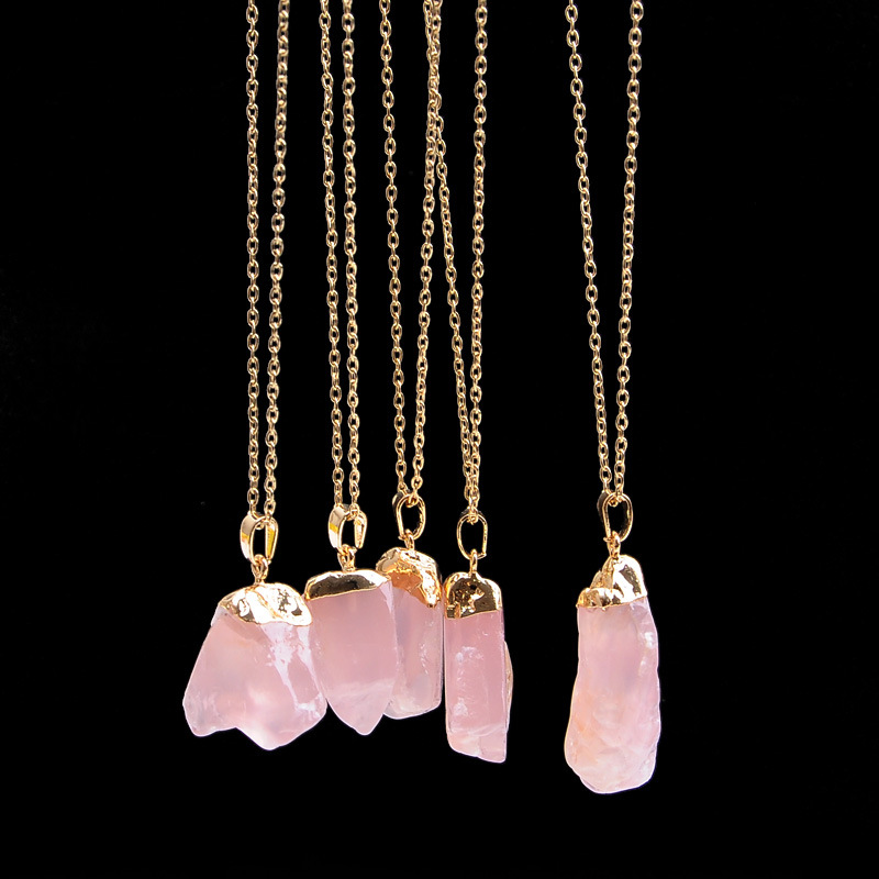 %E3%80%90Good%20sharing!%E3%80%91Zhuang%20Zhou%20Natural%20Pink%20Crystal%20Original%20Stone%20Phnom%20Penh%20Pendant%20Necklace%20Woolen%20Chain%20Women's%20Accessories%202470%20-%20Image%205