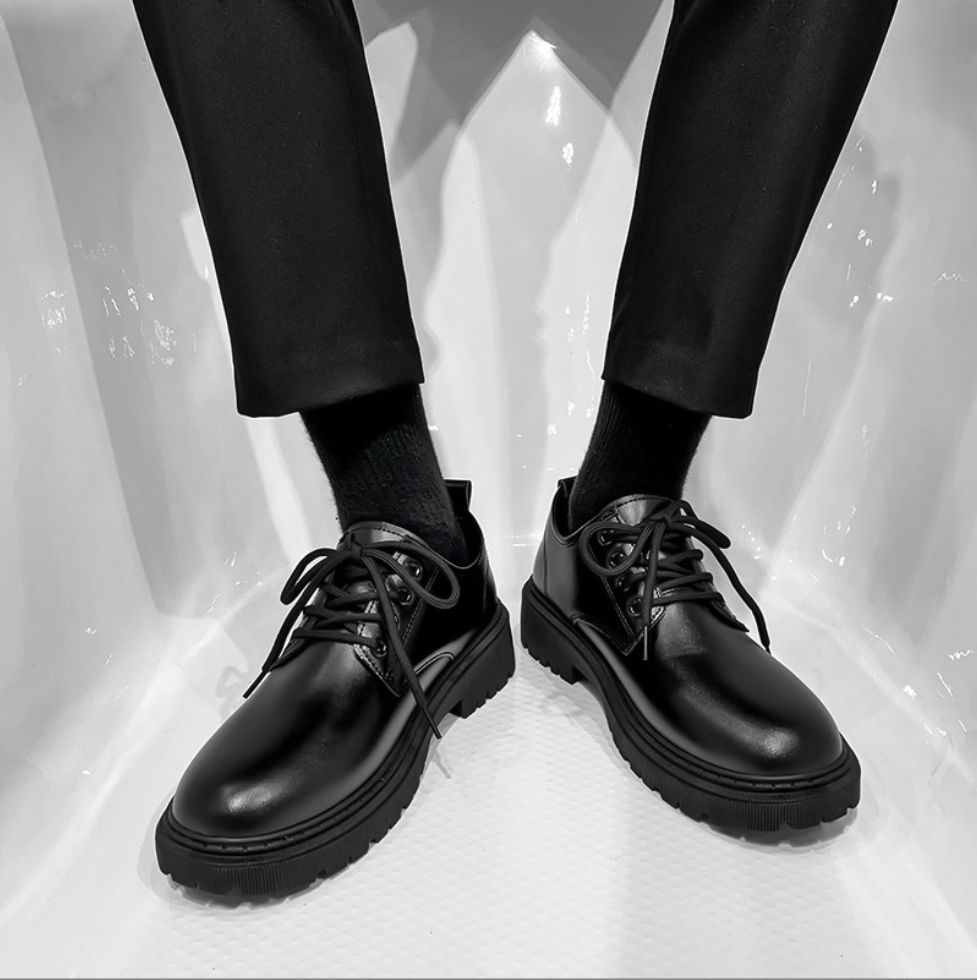 (VIDEO THẬT HÀNG TUYỂN CHỌN) Giày Bốt dr martens Monkey thấp cổ tăng chiều cao 6 cm