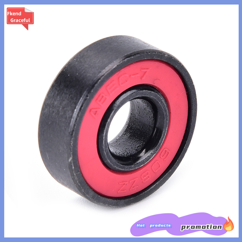 Fkend 608RS ceramic ball inline bearing for finger spinner skateboard roller wheels