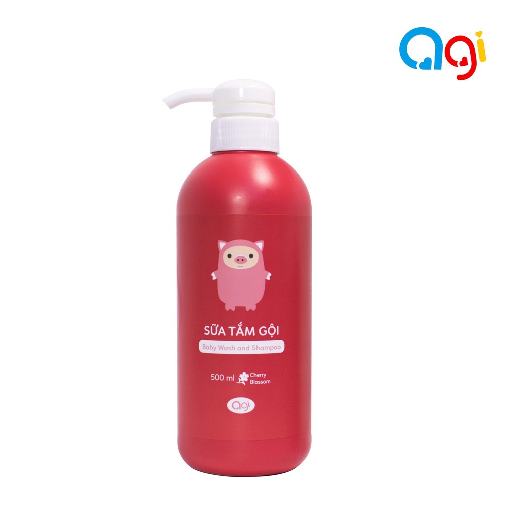 Sữa Tắm Gội Cho Bé AGI 500ml