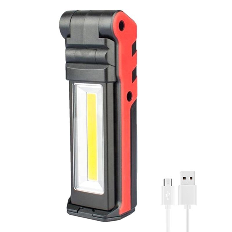 Đèn Led Cob siêu sáng có đế nam châm kèm móc treo tiện dụng