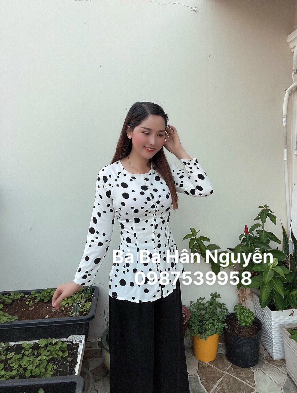 AÓ bà ba LỤA  BI ( ÁO LẼ )