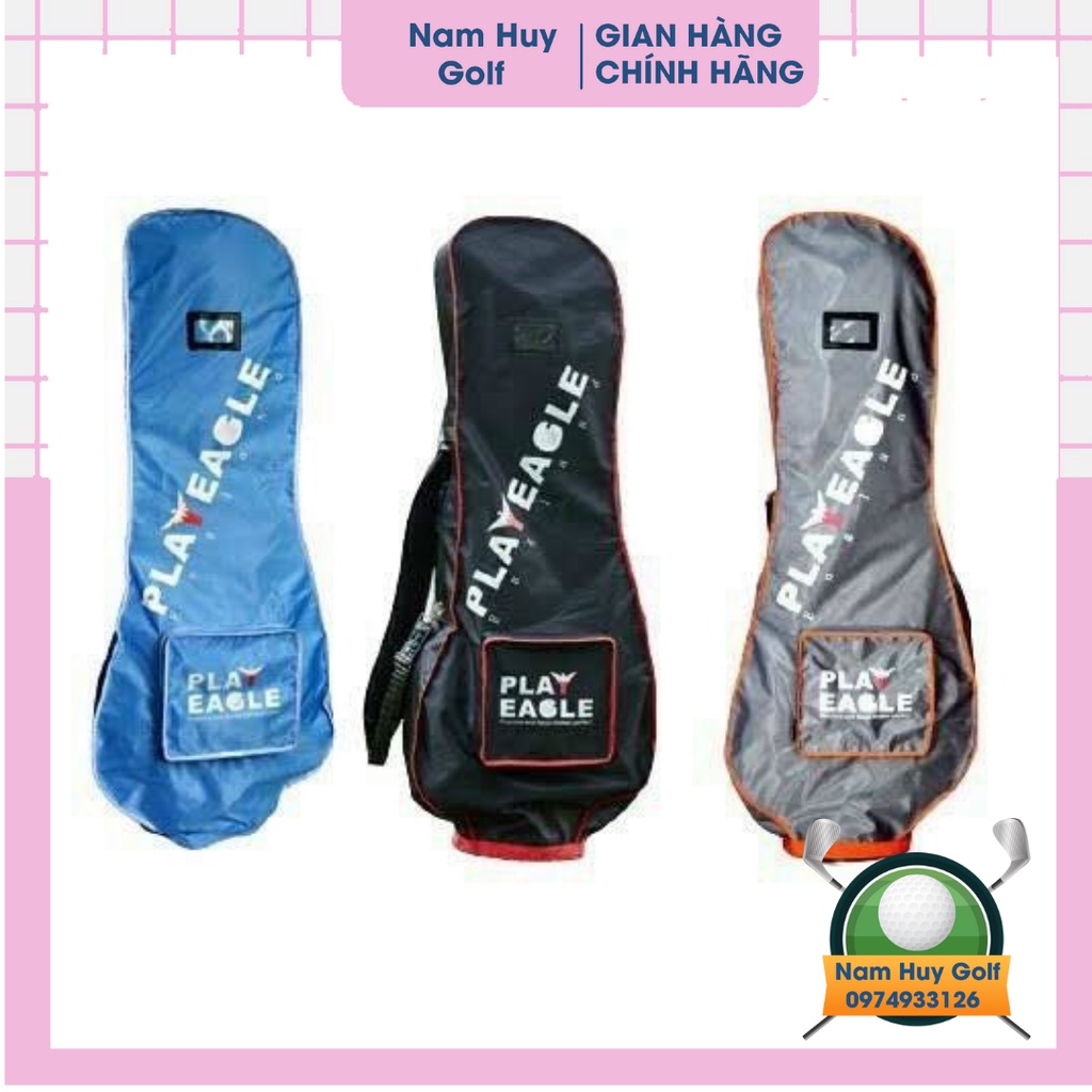 Cover túi đựng gậy golf che mưa chất vải bạt chống nước bọc túi hàng không golf tiện lợi