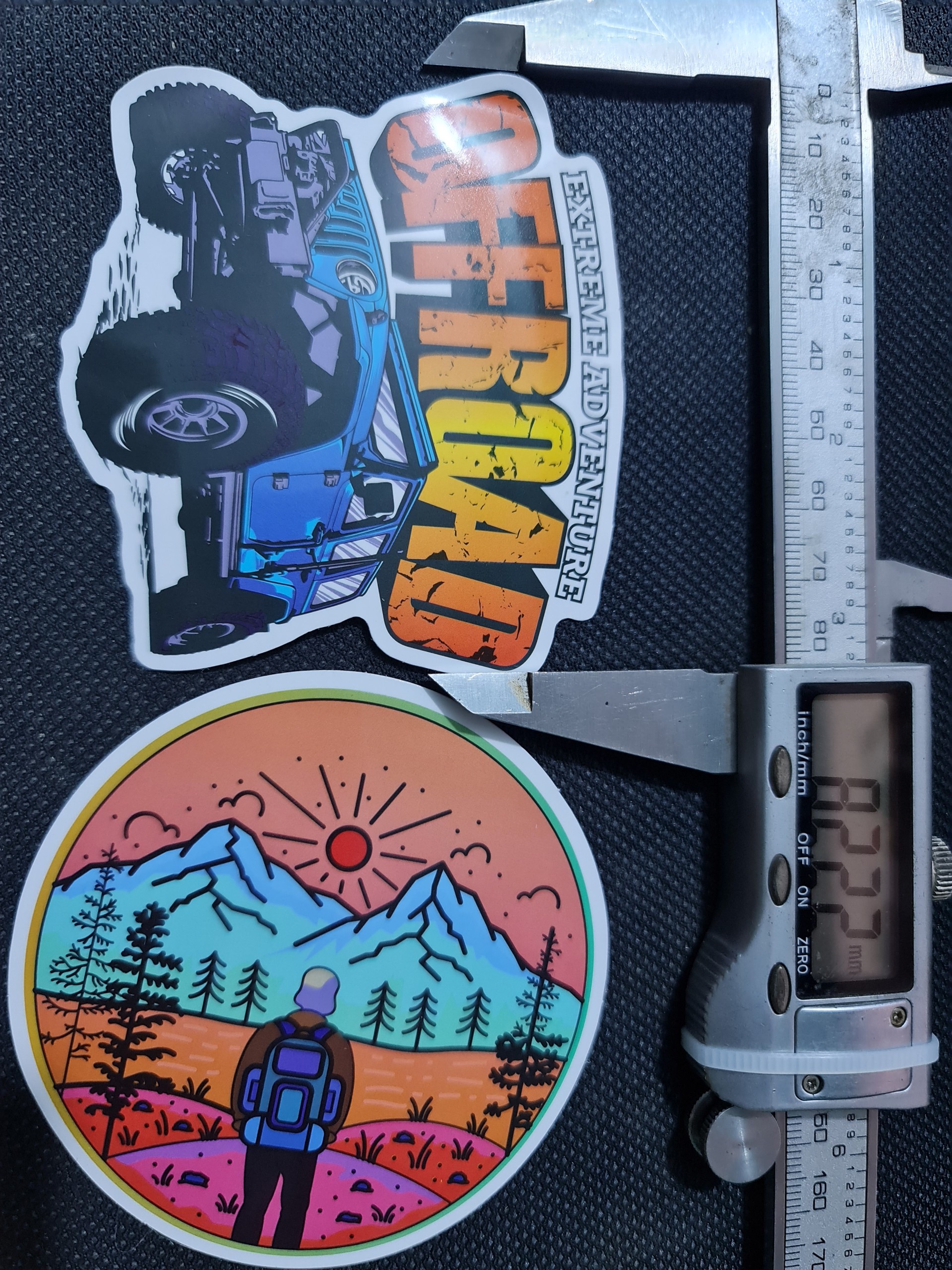 Sticker chủ đề camping hình dán trang trí  phượt du lịch (50 hình)