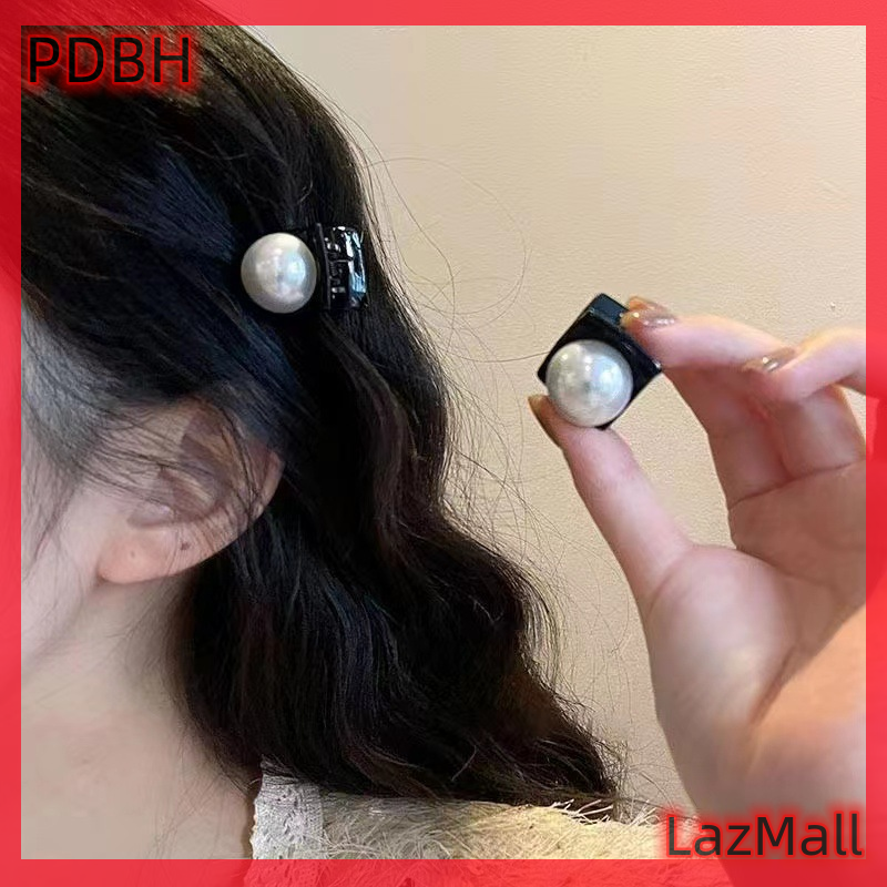 Flash Sale Senior Sense French Vintage Pearl Small Grip Small Fragrance Light Luxury Small Design Temperament Shark Clip