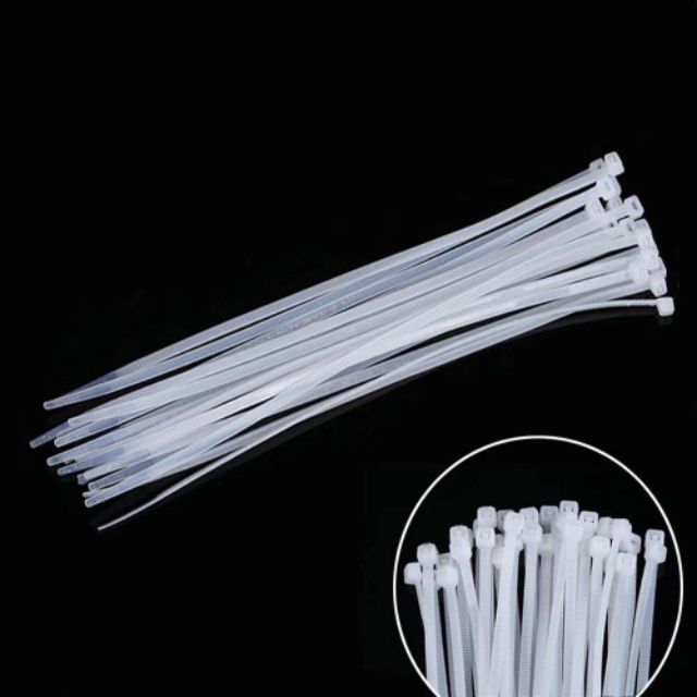 1 Gói dây rút nhựa trắng ( 10cm - 30cm )