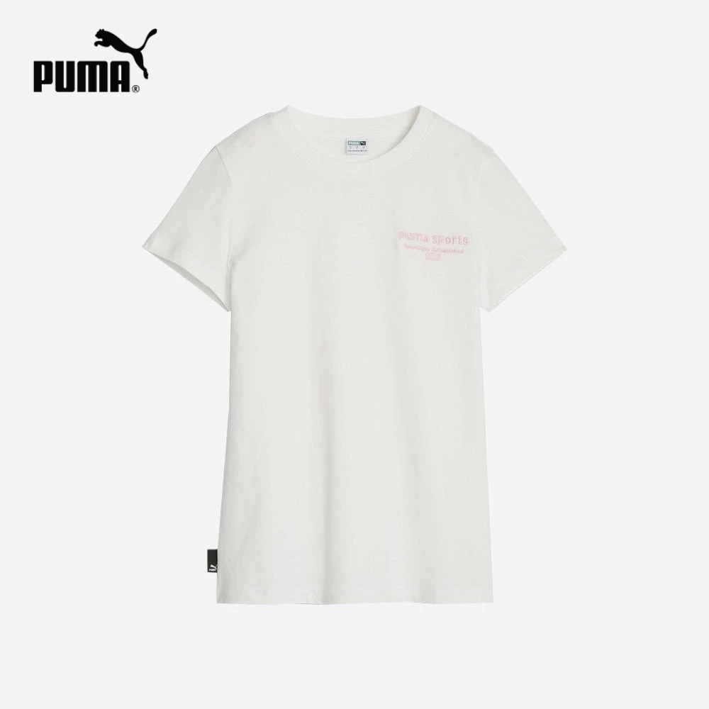 Puma áo thun thể thao nữ team graphic - 62143765
