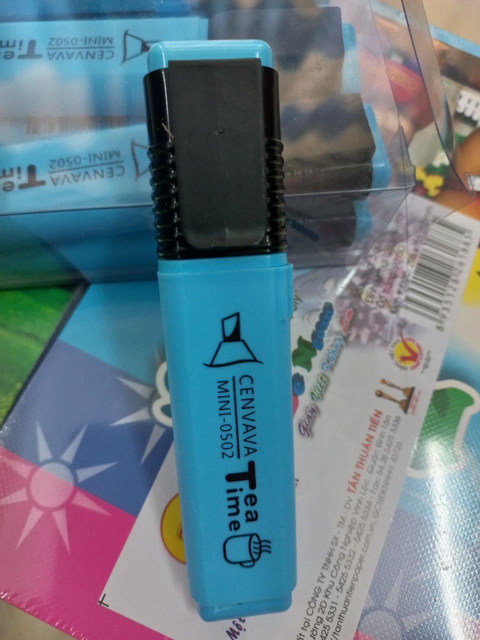 Bút Dạ Quang Cenvava 0502 nét 5mm