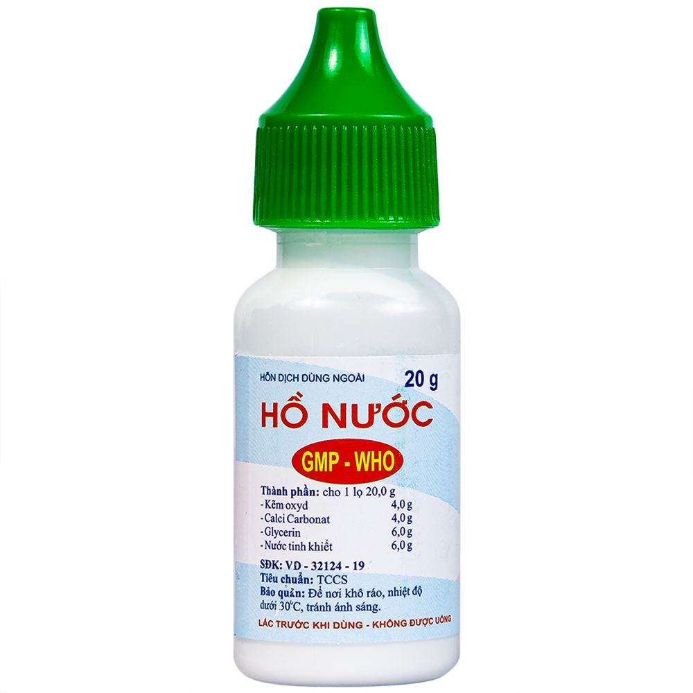 Dung dịch Hồ nước bôi da 20g