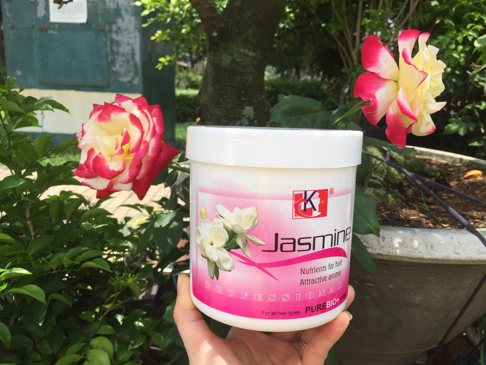Dầu Hấp Hoa Lài LK Jasmine 1000ml nuôi dưỡng tóc óng mượt