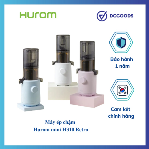 Máy ép chậm Hurom H310 Retro chính hãng, nhập khẩu Hàn Quốc