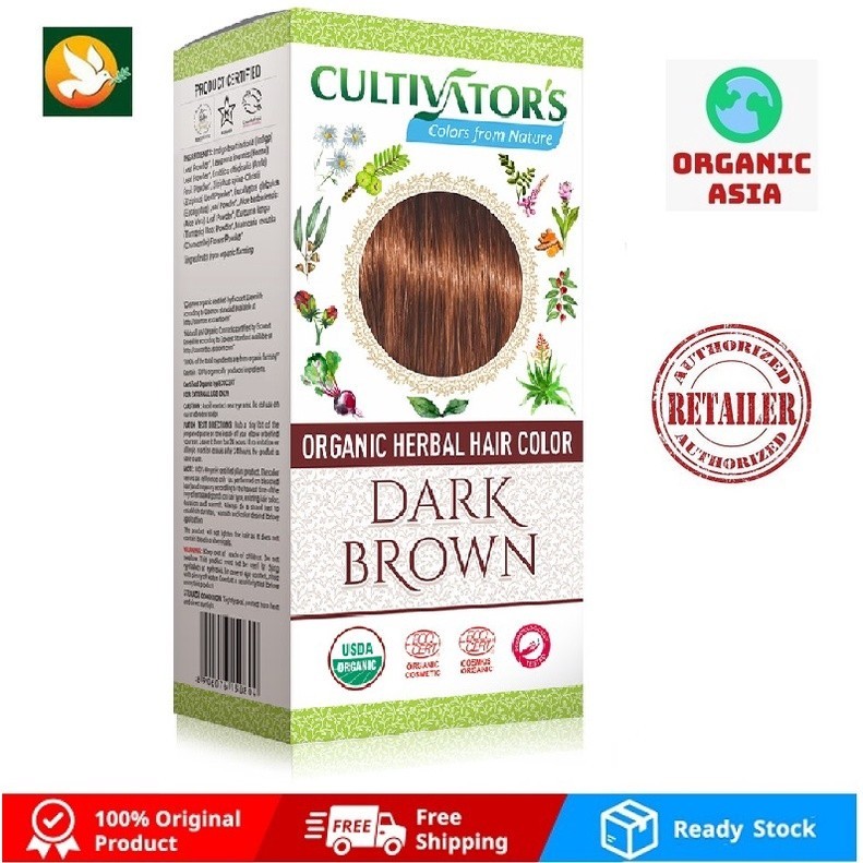 Cultivator's Organic Herbal Hair Color 100g | Lazada