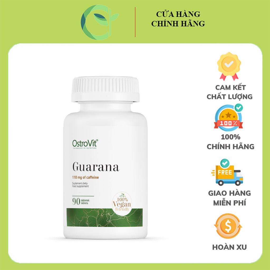 OstroVit Guarana 90 tablets