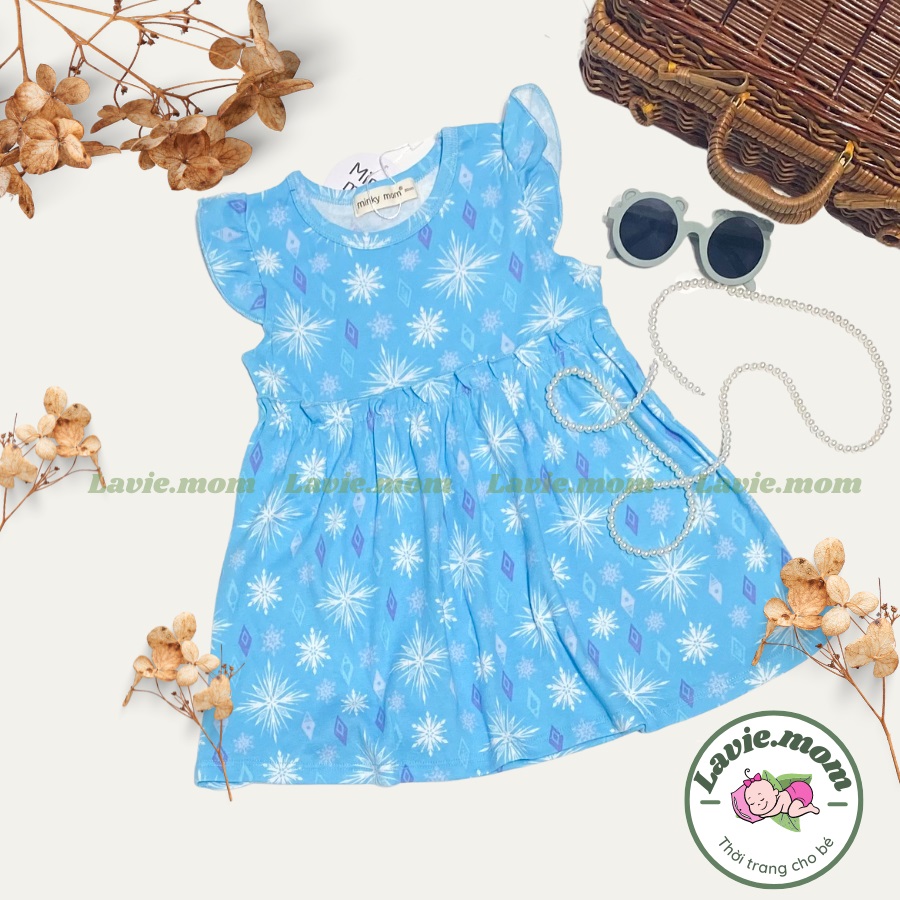 Váy đầm cotton dễ thương cho bé gái