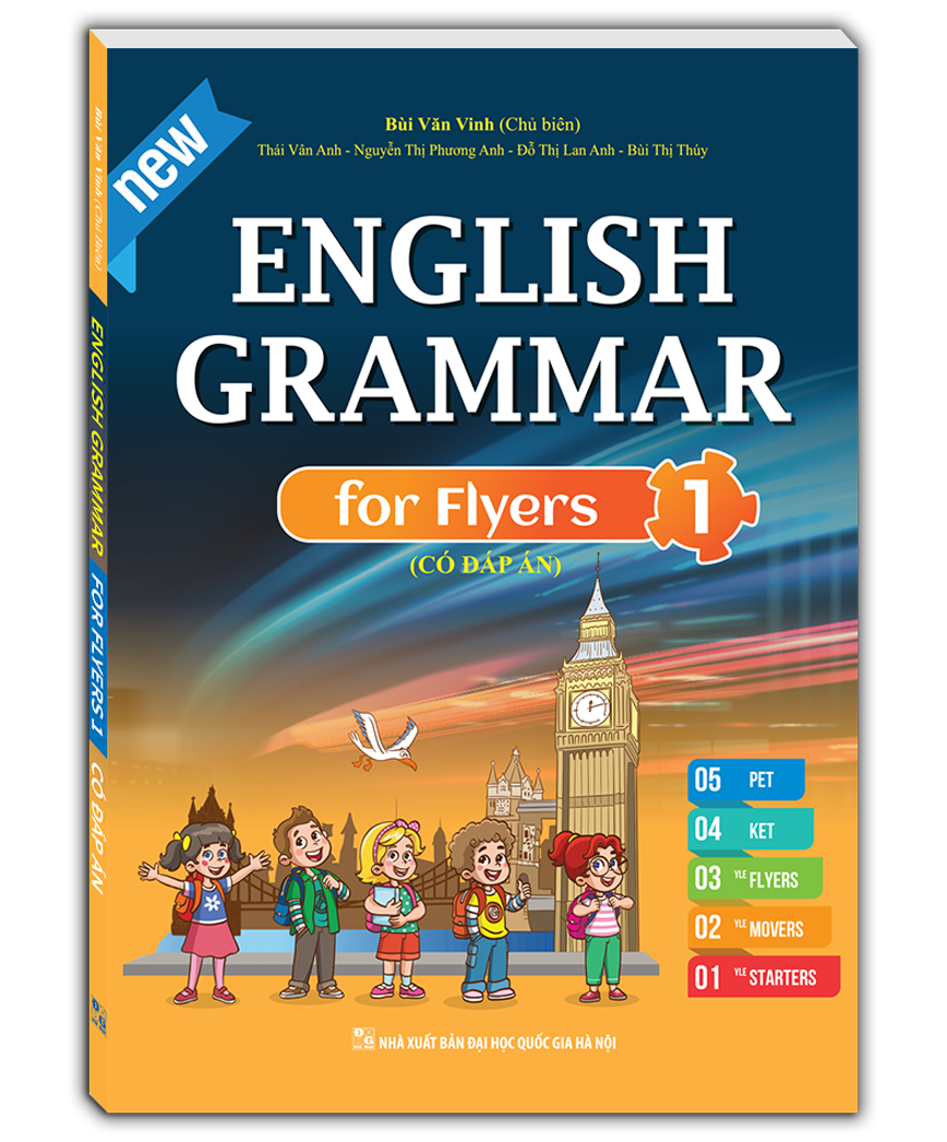 Sách - Combo 2c - English grammar for Flyers (có đáp án)