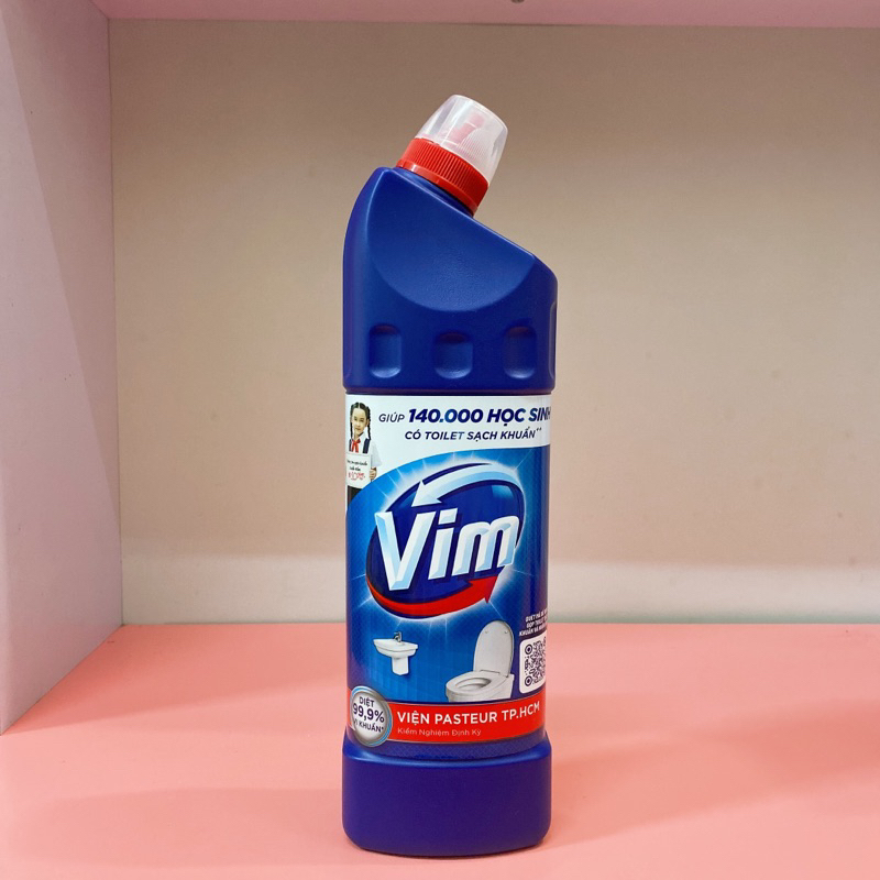Nước Tẩy Bồn Cầu Vim Diệt Khuẩn (900ml)