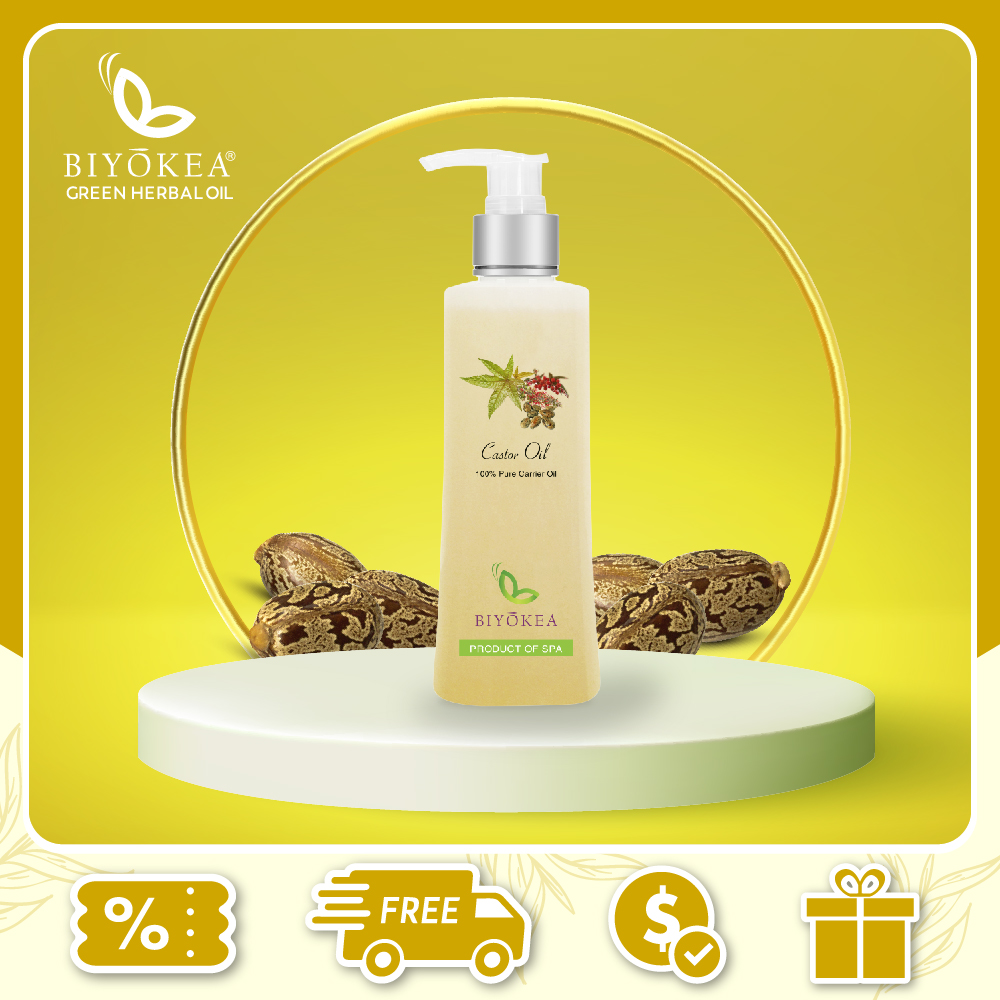 Dầu Thầu Dầu Biyokea Nguyên Chất 200ml