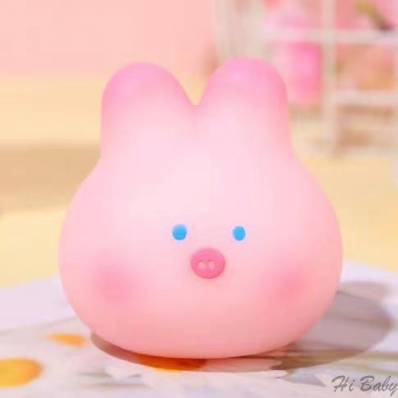 Zhao lusi cùng phong cách không thể che giấu đồ chơi xả Stress đồ chơi bóp thỏ giải nén hoa anh đào