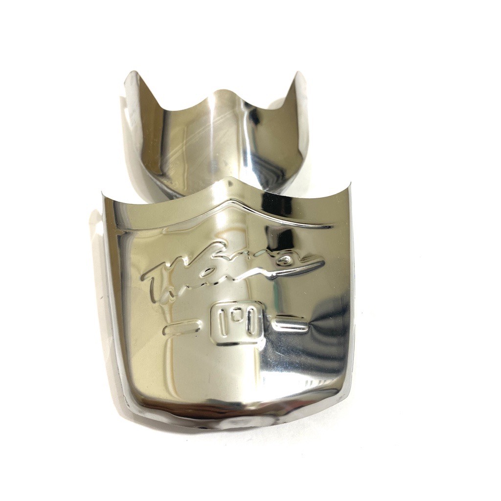 Ốp mũi dè trước sau WAVE Titan/ Inox ( BẢO VỆ RÈ TRƯỚC SAU –GIÁ 1 BỘ)