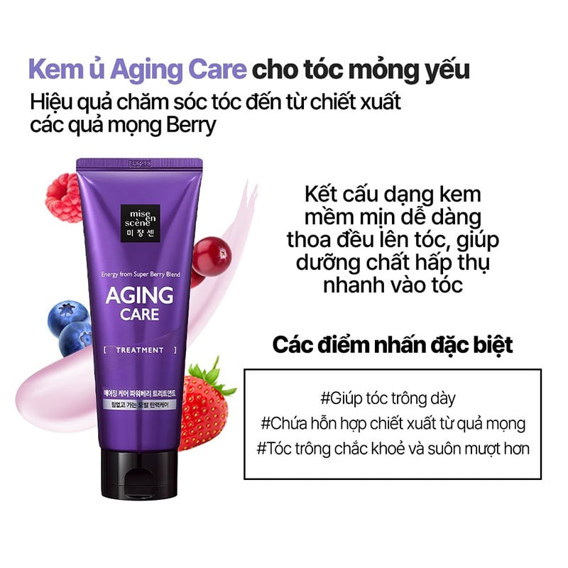Kem Ủ Tóc Tăng Độ Bồng Bềnh Cho Tóc Mise En Scene 180ml