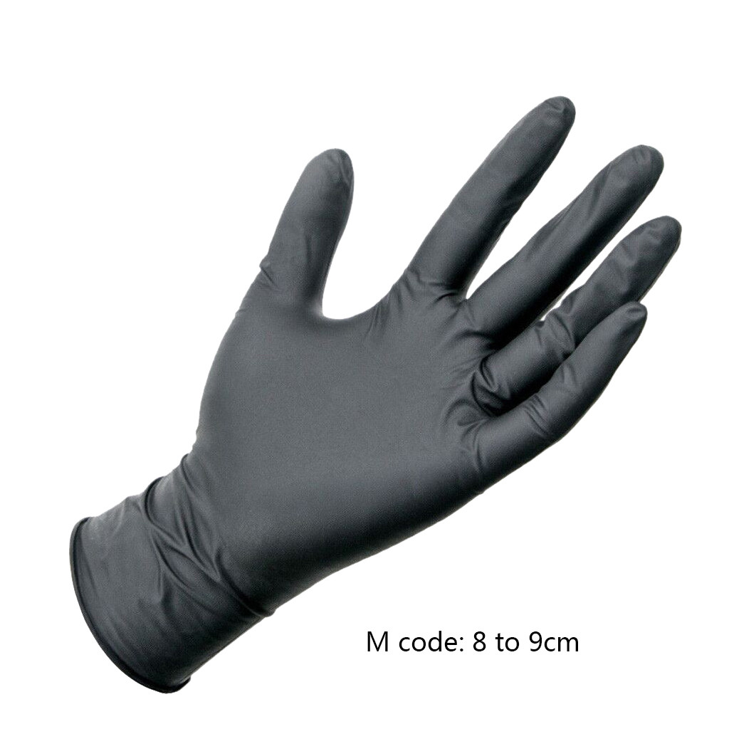 (100 pieces) Nitrile check gloves,food grade medical level, no chemical
