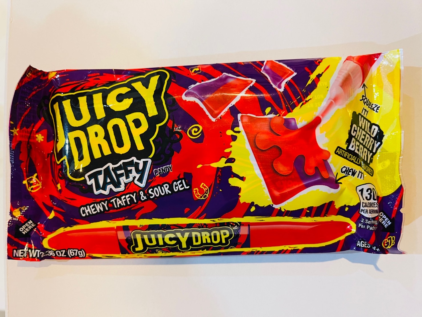 พร้อมส่งจากไทย ขนม USA Juicy Drop Taffy ซูกัส+เจลลี่ปากกา เปรี้ยวจี๊ดดด