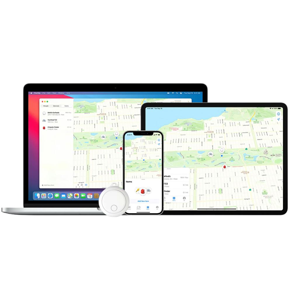Thiết bị theo dõi mini Thiết bị theo dõi GPS thông minh hoạt động Apple tìm ứng dụng của tôi Bluetooth-Compatible5.1 các mục bị mất theo dõi công cụ tìm thú cưng
