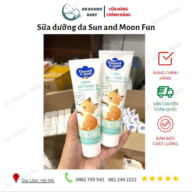Sữa dưỡng da Sun and Moon Fun
