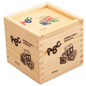 wooden baby blocks
