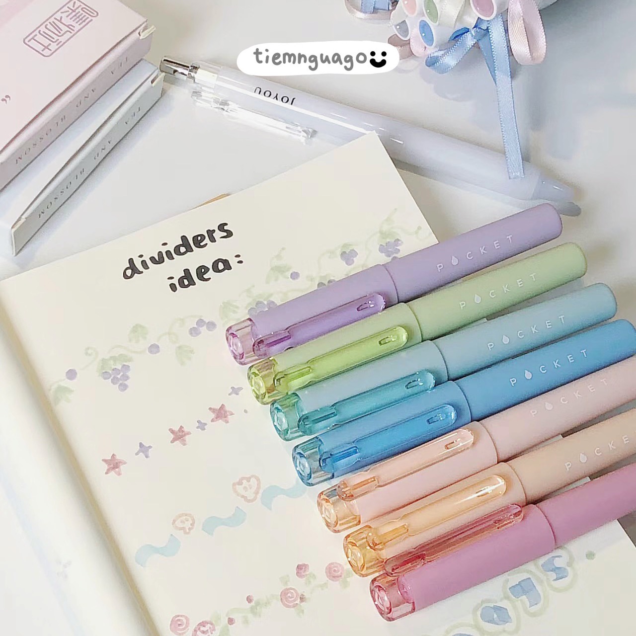 Bút highlight Pastel Pocket - Tiệm Ngựa Gỗ