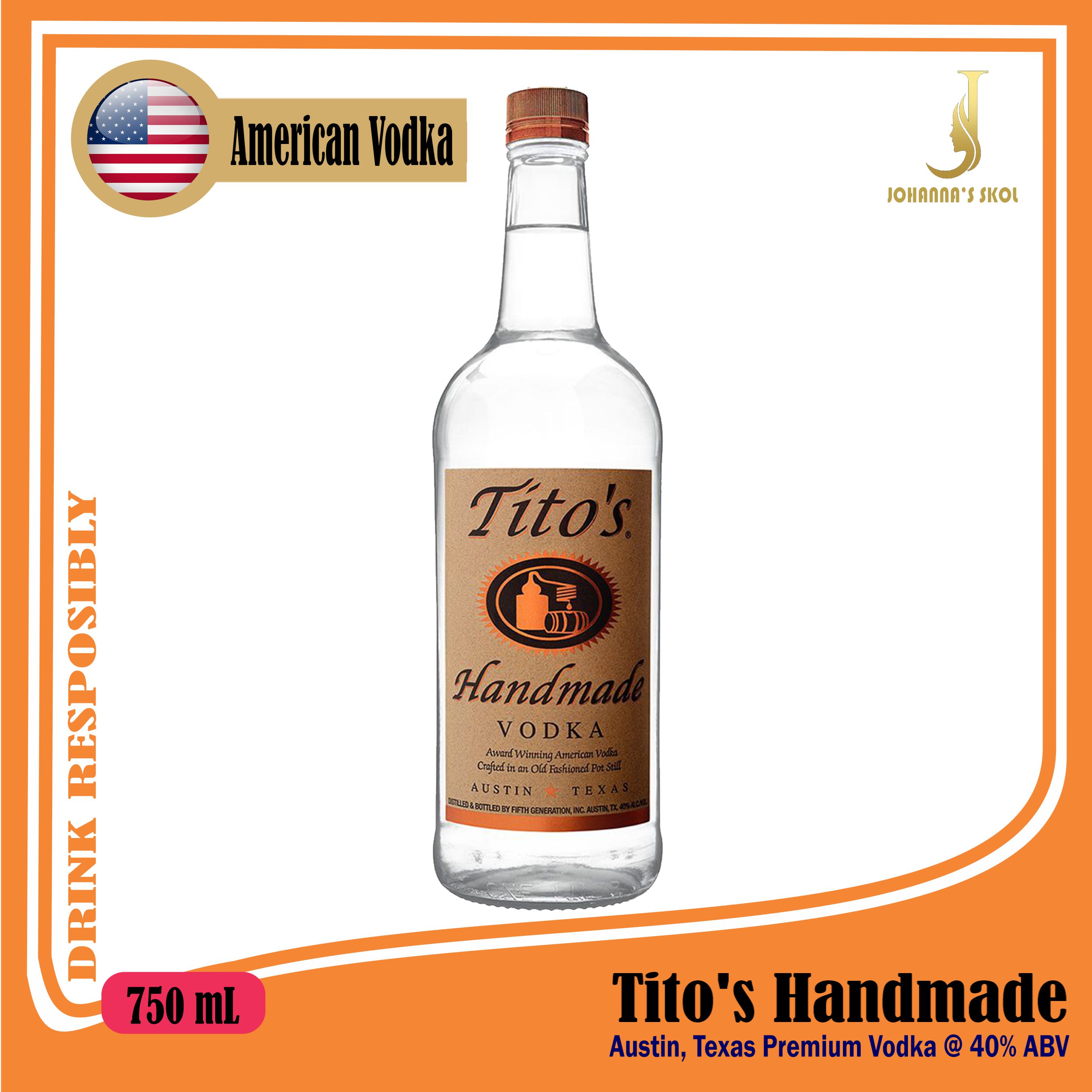 Titos Handmade Vodka 750 Ml Lazada Ph 2739