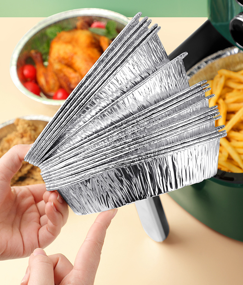 10pcs%20Oil-Proof%20Aluminum%20Foil%20Tin%20Box%20Air%20Fryer%20Disposable%20Paper%20Liner%20Non-Stick%20Steaming%20Basket%20Mat%20Kitchen%20Baking%20Tray%206/7/8inch%20-%20Image%204