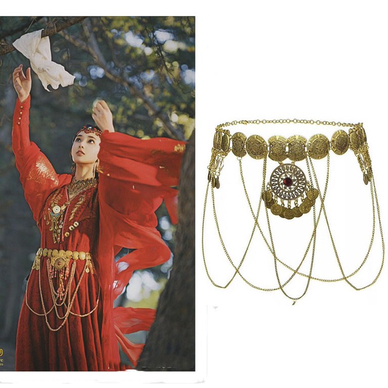 [Nhiều mẫu] Đai lưng phụ kiện phối cho trang phục cổ trang