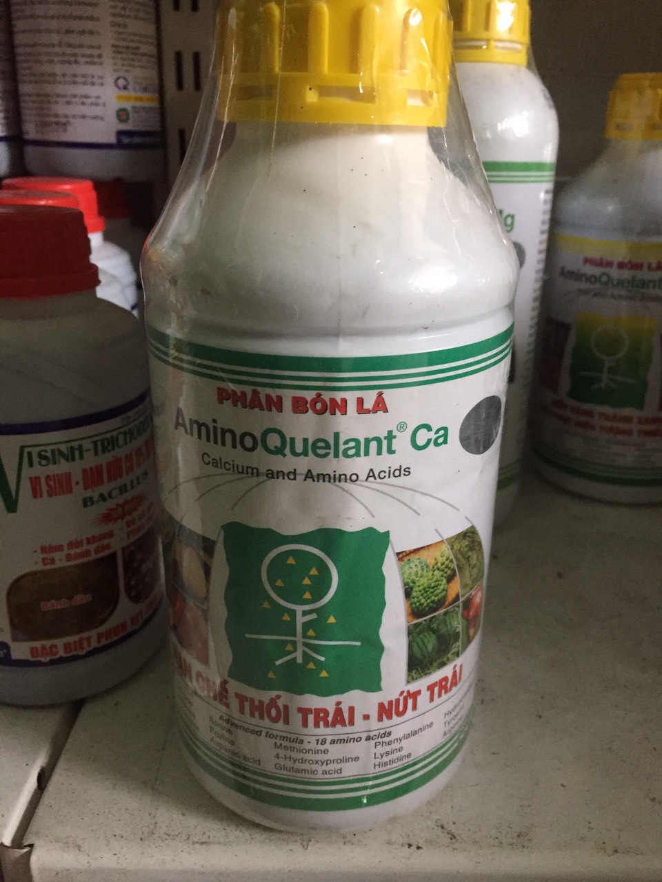 [HCM]PHÂN BÓN LÁ CAO CẤP AMINO CANXI CHAI 01 LÍT