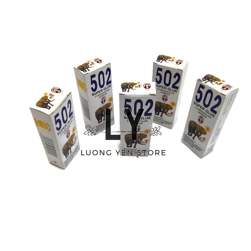 【Combo 10 chai】keo dán sắt , gỗ ,... đa năng con voi 502