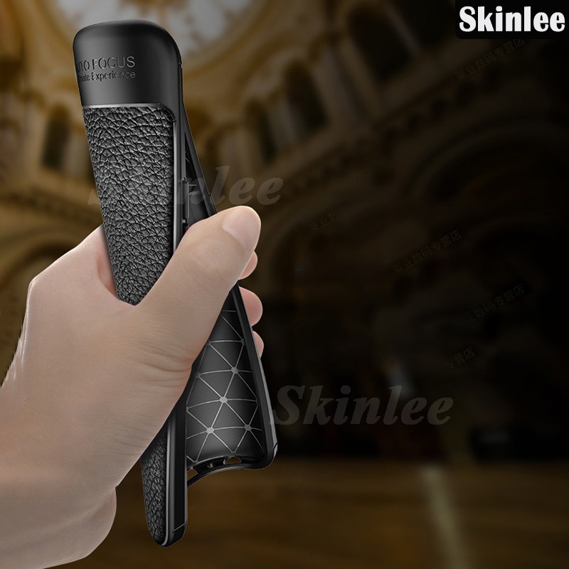 Phone case For Redmi Note 14 Back cover Carbon Leather soft silicon Shockproof cover For Redmi Note 14 Cover cases.