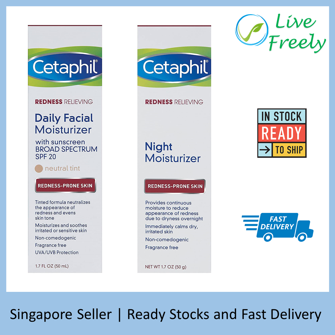 cetaphil redness relief night