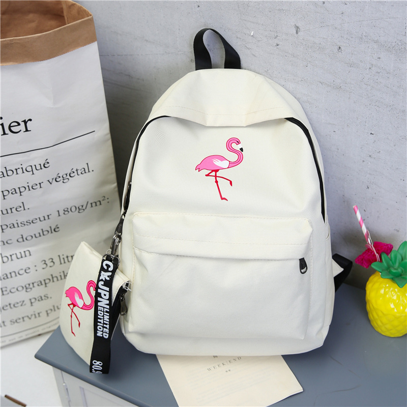 IQANGEL Printed canvas backpack , children's backpack.