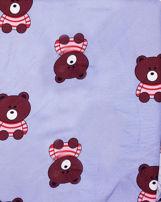 Đồ Bộ Pijama Kate Thái Cao Cấp Tay Ngắn Quần Đùi Họa Tiết Dễ Thương - FREESIZE  60KG P1